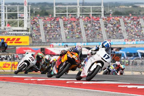 Moto3: McPhee strong at bad track in Austin