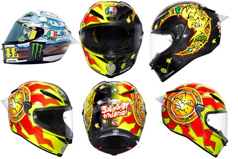 AGV Pista Valentino Rossi lids you can buy (at a cost)