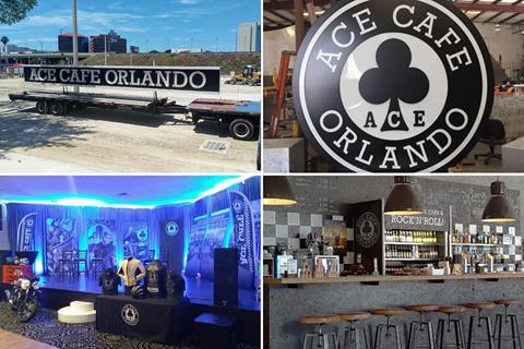 Ace Cafe Orlando opens next week!