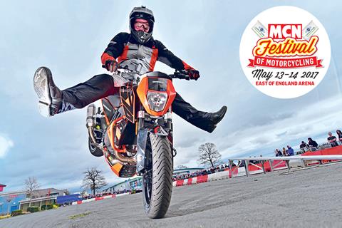 Stunt god Kevin Carmichael previews MCN Festival