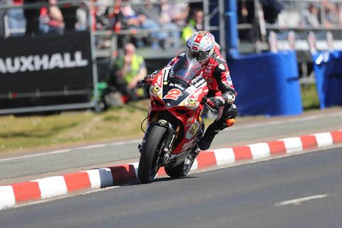 NW200: Front row start for Irwin on Superbike debut