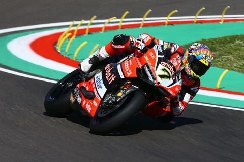 WSB: Davies takes pole at home for Ducati