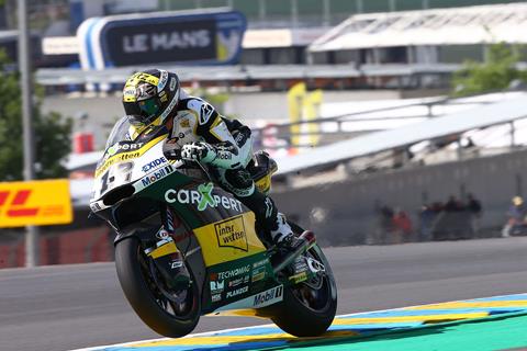 Moto2: Luthi takes record Le Mans pole position