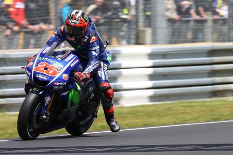 MotoGP: Viñales leads Yamaha front row lock-out