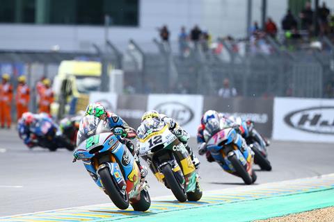 Moto2: Morbidelli holds off Bagnaia for fourth win of 2017