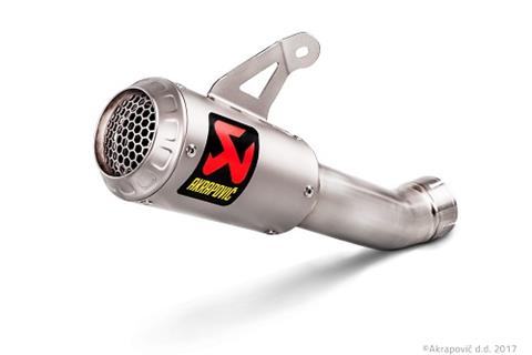 Akrapovic release GP-style slip-on for the 2017 Fireblade