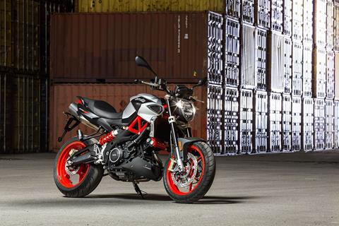 Aprilia Shiver 900 first ride incoming