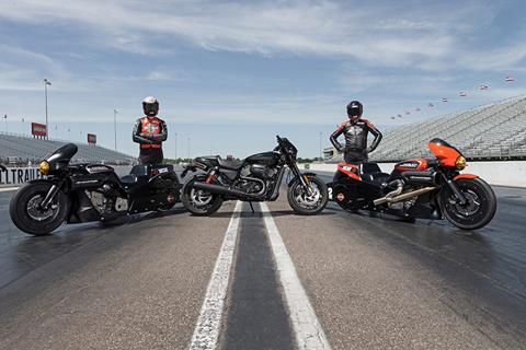 Harley-Davidson turn Street Rod into drag racer