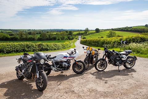 Gallery: Cafe racer group test