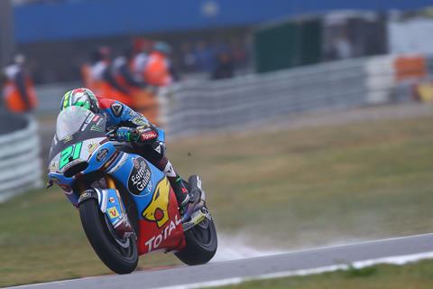 Moto2: Morbidelli tops red flagged qualifying at Assen