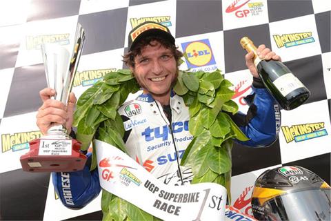 Guy Martin to race with Team Classic Suzuki