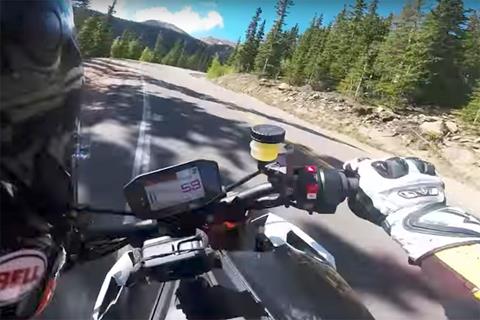 Watch: KTM & AMA champ break Pikes Peak record