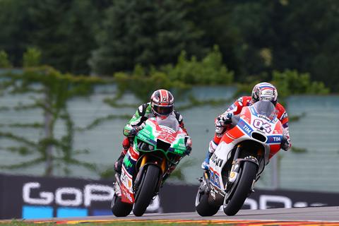 MotoGP: Dovi and Barbera share honours in wet and dry