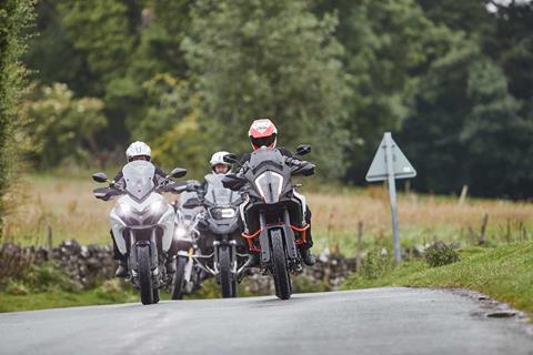 Gallery: KTM v Honda v Ducati v BMW adventure bikes