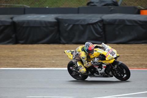 BSB: Dominant pole for Brookes at wet Brands Hatch