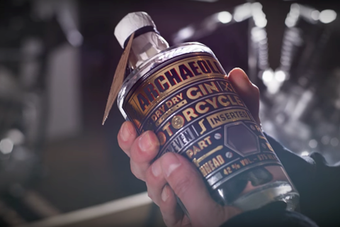 This gin has Harley-Davidson parts in it