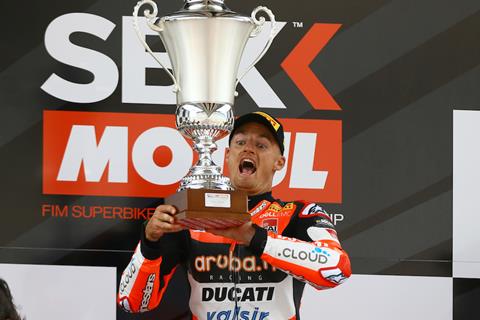 WSB: Davies beats Rea for race two win