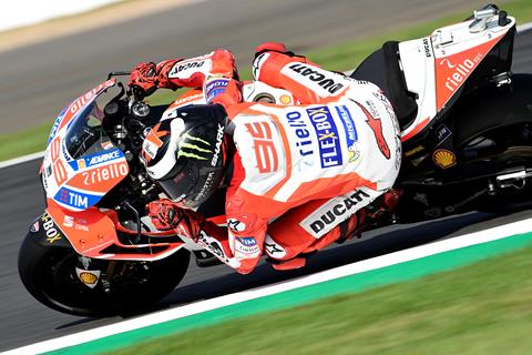 MotoGP: Ducati duo satisfied with second row