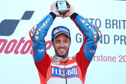 MotoGP: Dovizioso shines in Silverstone sun