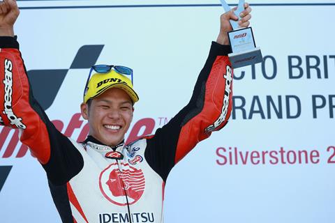 Moto2: Nakagami takes win as Marquez crashes out