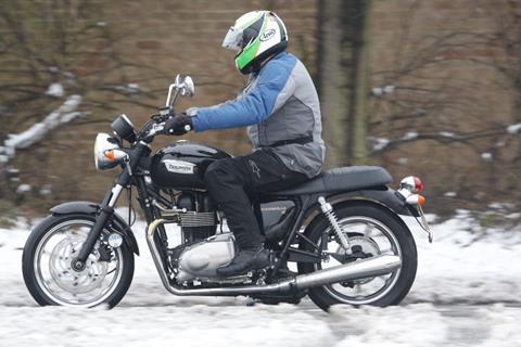 New rider: How to ride in a snowstorm