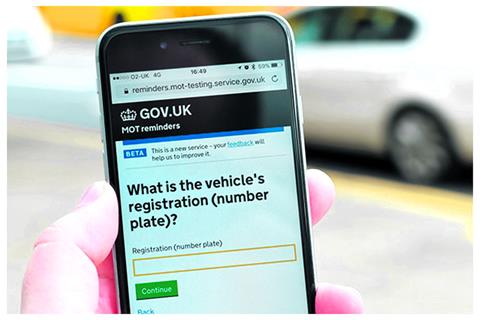 DVSA develop MoT reminder service