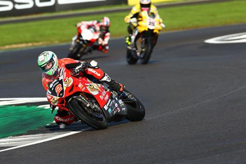 BSB: Irwin storms to debut win in dramatic Silverstone opener