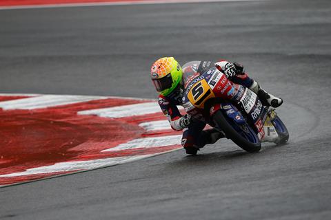 Moto3: Fenati triumphs in flooded Misano