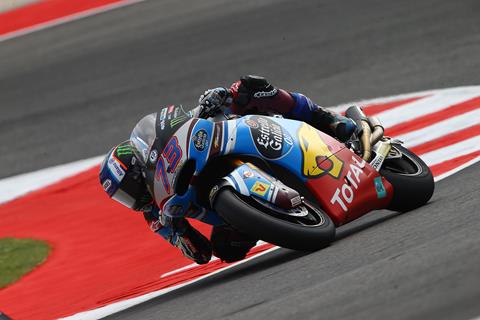 Video: Onboard at Aragon with Alex Marquez