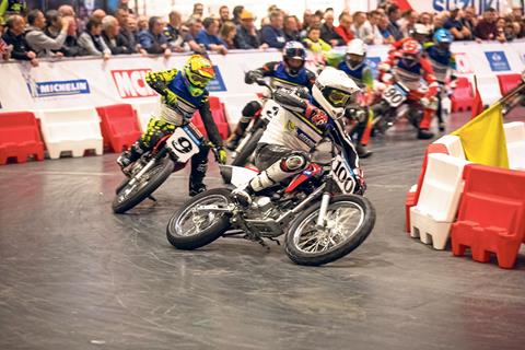 Michelin Thunderdrome at the 2018 Carole Nash #MCNShow