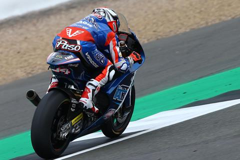 Moto2: Pasini back on top in the rain