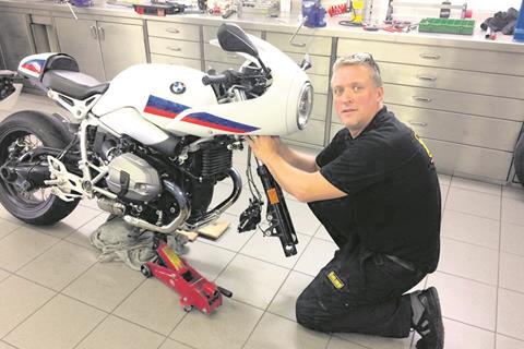 MCN Fleet: Bargain suspension tweak transforms R nineT Racer