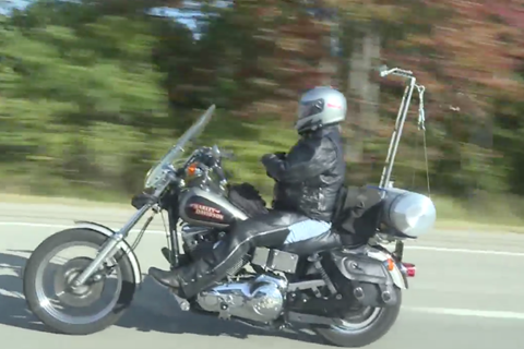 American man to attempt longest no-handed ride