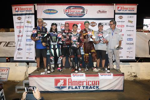 Indian complete clean sweep of American Flat Track Championship