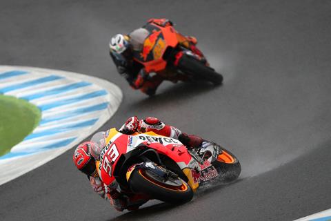 MotoGP: Marquez shrugs off Friday highside