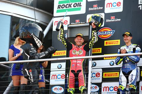 BSB: Byrne wins sixth title as brake failure halts Haslam