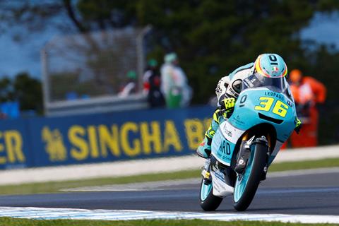 Moto3: Mir lays down a marker at Phillip Island