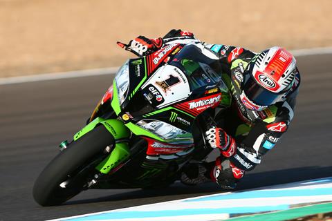 WSB: Rea fastest despite fall on opening day in Jerez