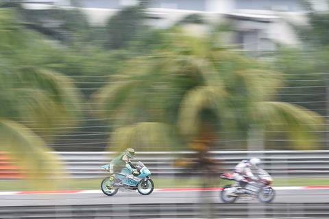 Moto3: Champion Mir tops only dry session in Malaysia