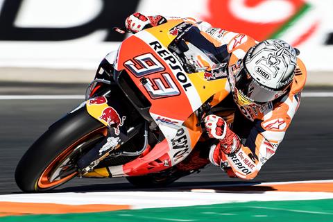 MotoGP: Marquez ups the ante to lead FP3