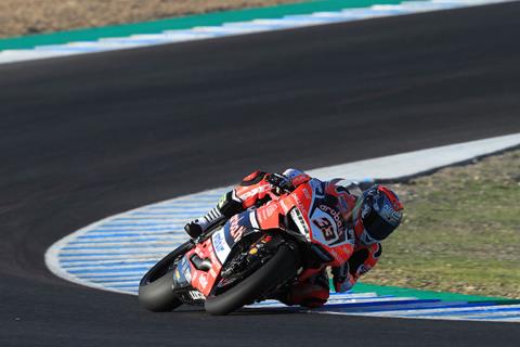 WSB: Melandri quickest as Camier impresses in Jerez