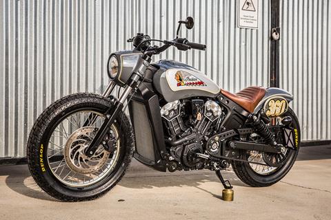 Roland Sands Bobber gets flat track fantastic