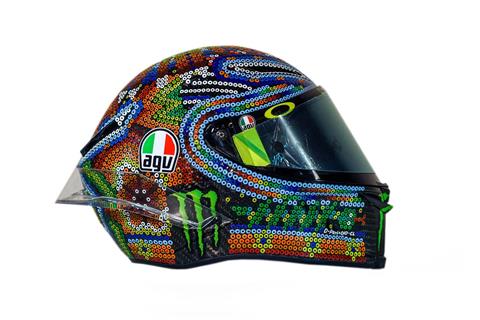 MotoGP: Rossi goes Mexican with winter testing helmet