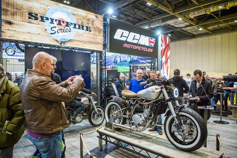 New CCM Spitfire Bobber unveiled at Carole Nash MCN London Motorcycle Show