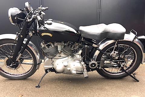 Bike of the day: HRD Vincent Rapide goes under the hammer at Coys auction