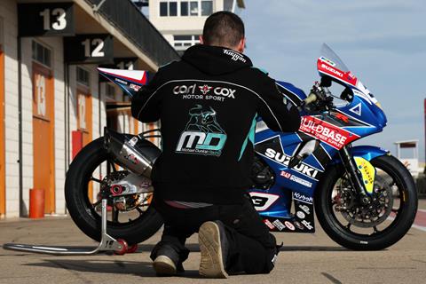 Roads: Dunlop testing Suzuki at Cartagena