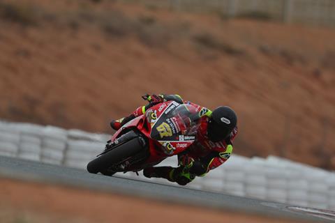 BSB: Byrne shrugs off crash on first day back