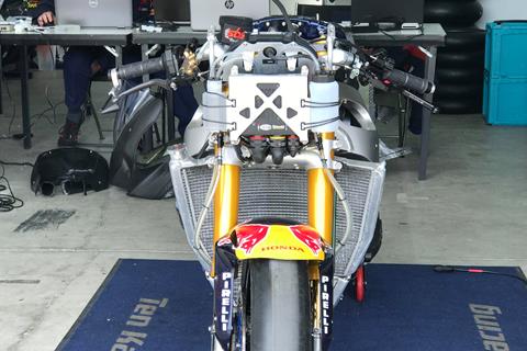 WSB: Camier testing Magneti Marelli at Monteblanco