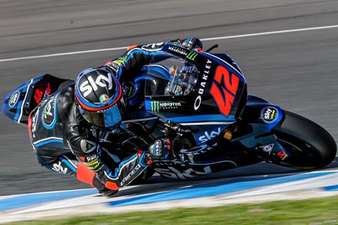 Moto2: Bagnaia tops opening day of Jerez test