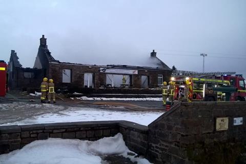 Hartside Top Café destroyed by fire